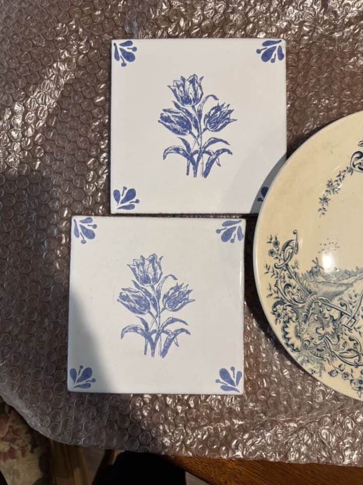 backsplash-tile-720x960-1 blue and white delft style kitchen tiles