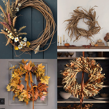 Simple Fall Wreaths You Can Make in Under an Hour
