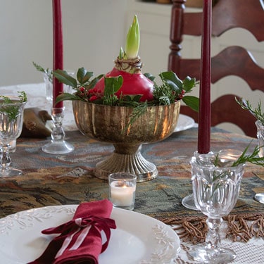 Homemade DIY Christmas Table Decorations Ideas
