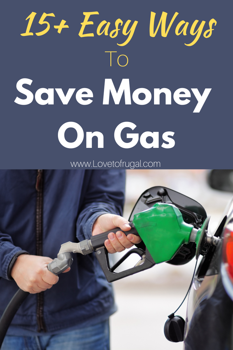 Ways To Save Money On Gas