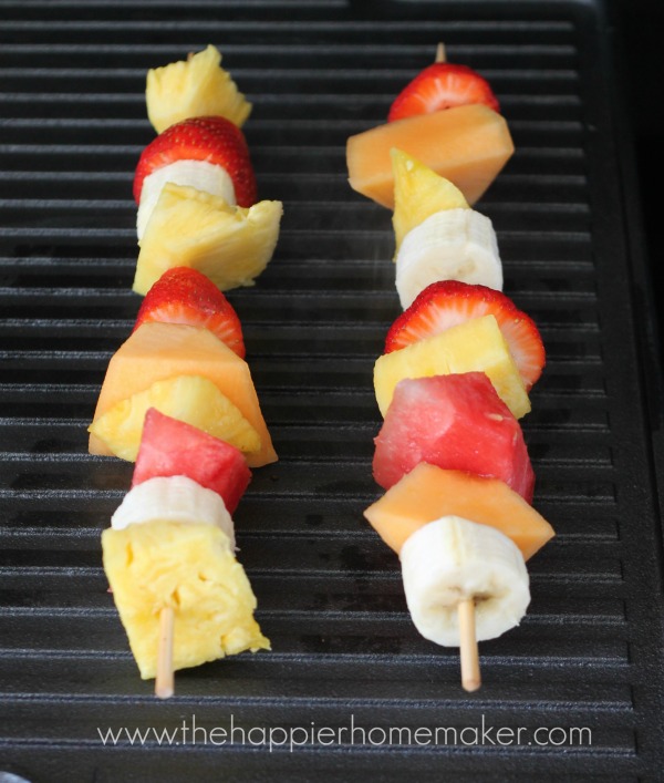 grilled fruit kabobs griddle