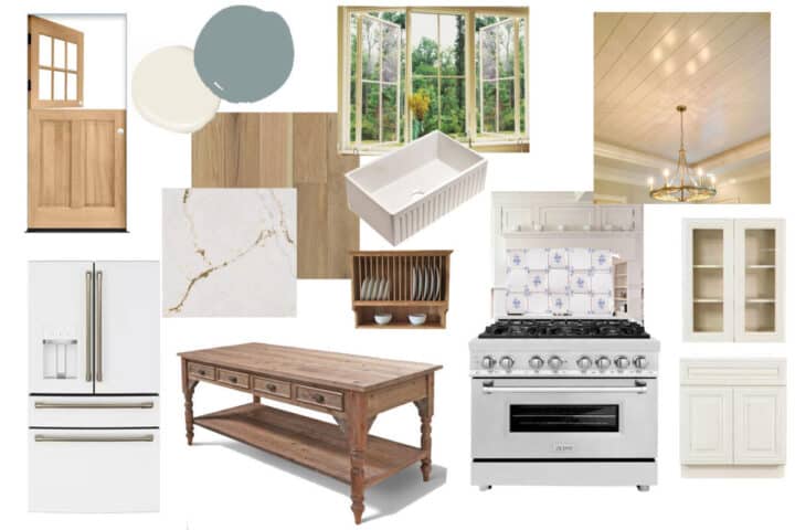kitchen-delft-tile-backsplash-720x480-1 kitchen renovation design board ideas TheHoneycombHome.com