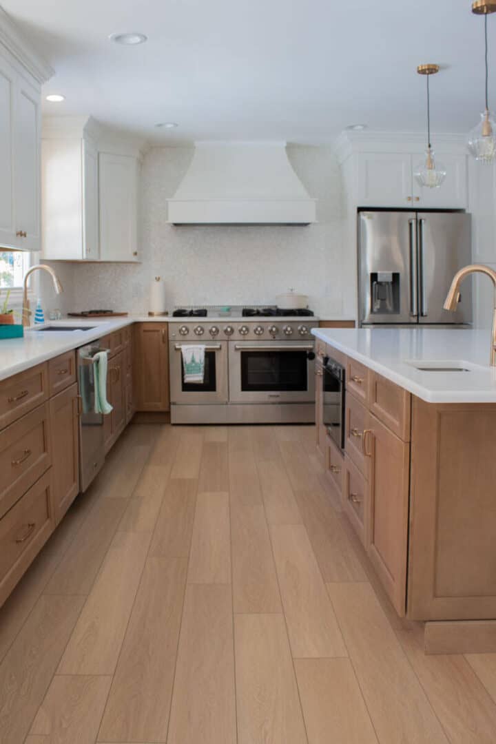kitchen-design-with-wood-lower-cabinets-and-white-upper-cabinets-720x1080-1 kitchen-design-with-wood-lower-cabinets-and-white-upper-cabinets -