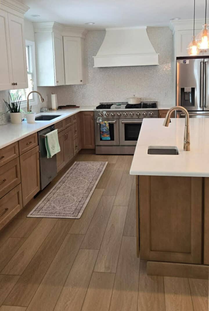 kitchen-with-whiter-upper-cabinets-and-wood-lower-cabinets-720x1072-1 kitchen-with-whiter-upper-cabinets-and-wood-lower-cabinets