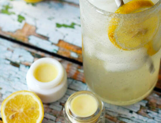 DIY Lemonade Lip Balm