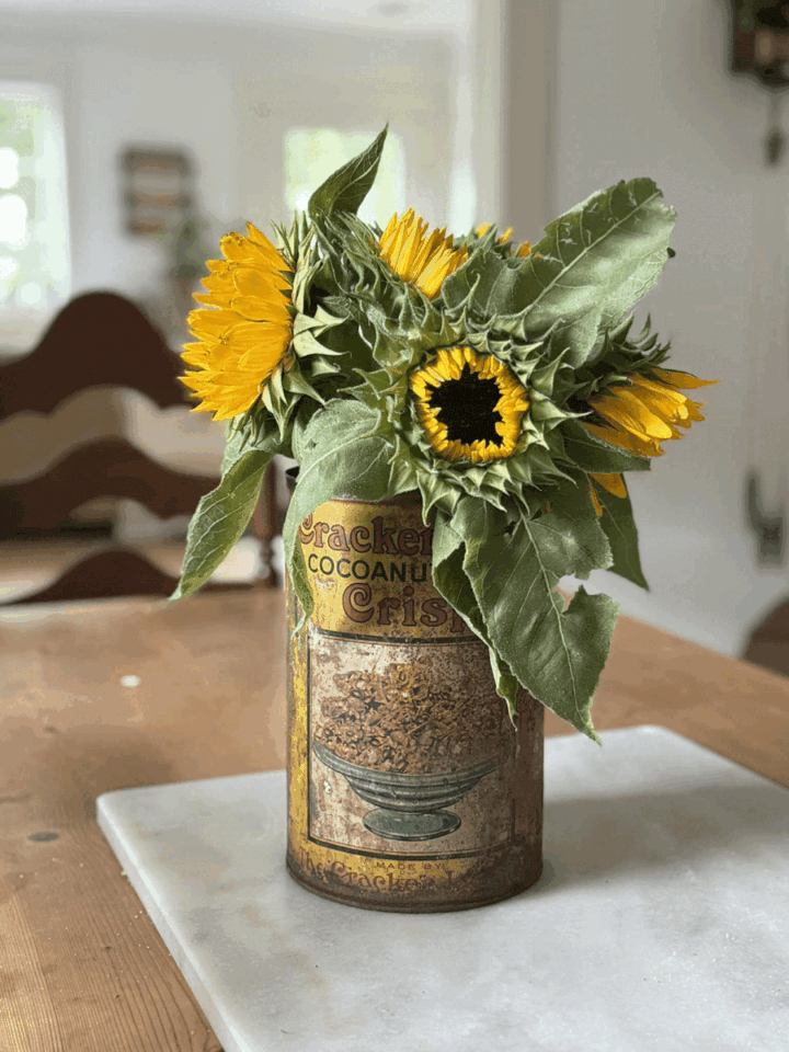 sunflowers-in-rustic-vase-720x960-2 sunflowers-in-rustic-vase