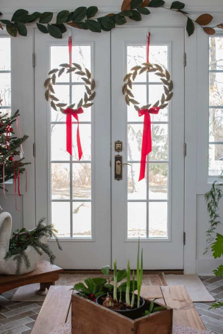 sunroom-french-doors-decorated-for-christmas-720x1080-1 sunroom-french-doors-decorated-for-Christmas